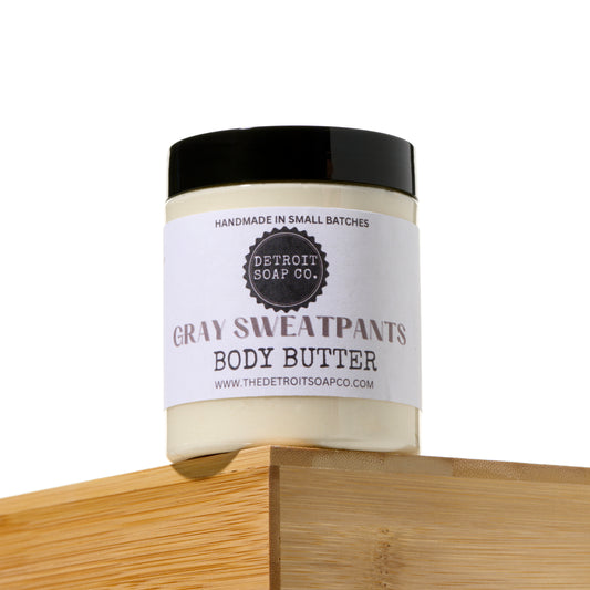Gray Sweatpants Body Butter