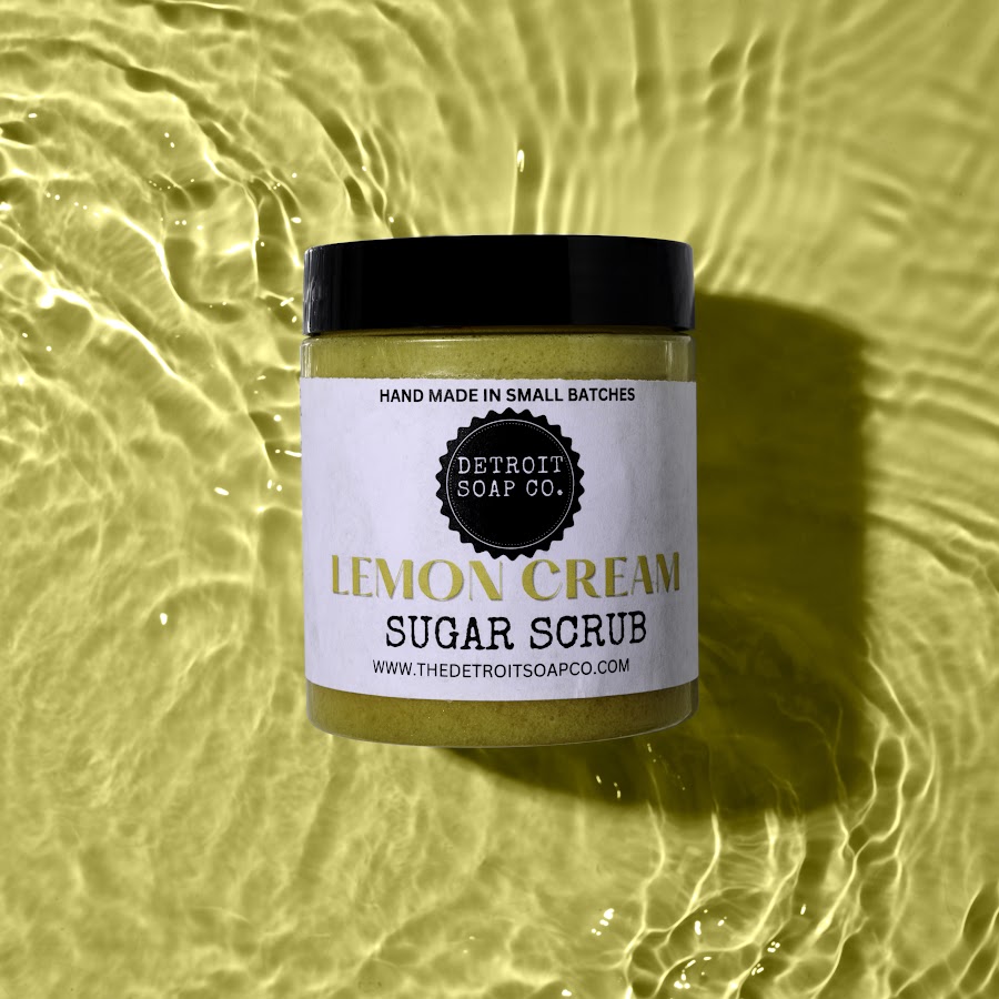 Lemon Cream Sugar Scrub